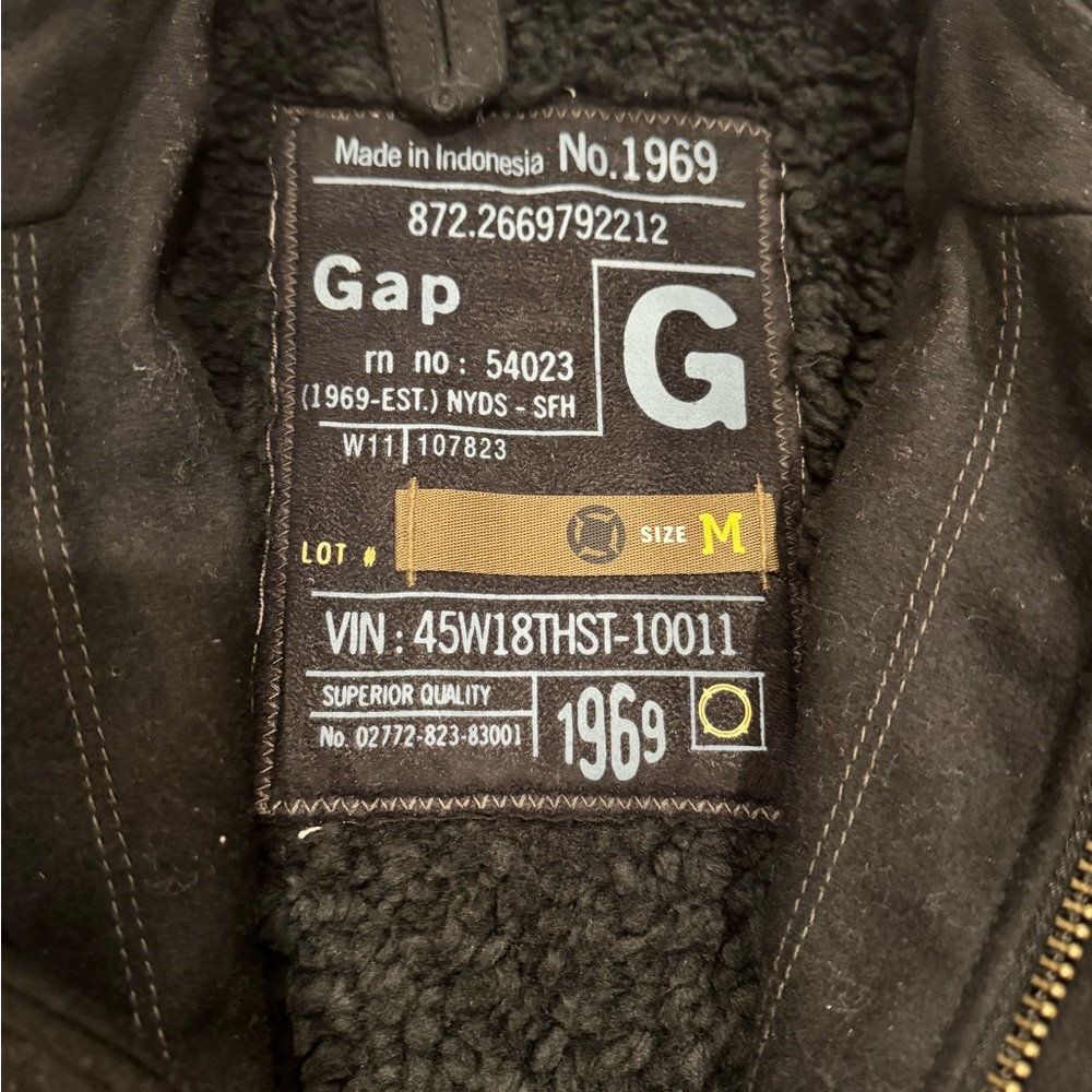 Gap black coat - Picture 6 of 8